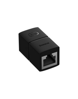 Złączka sieciowa łącznik kabli Ethernet RJ-45 Baseus AirJoy Series 2 szt. - czarna