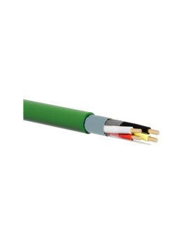 Kabel sterowniczy KNX / BUS EIB, J-2Y(St)H 2x2x0.8, LSOH Dca, zielony ALANTEC /500m/