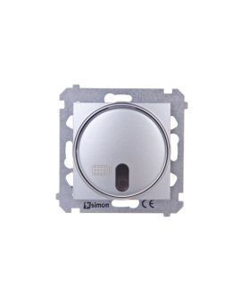 Simon 54 Łącznik zdalnie sterowany z przekaźnikiem srebrny mat DWP10P.01/43