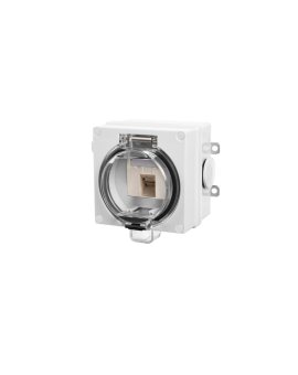 OYSTER IP66™ gniazdo komputerowe RJ45 KAT. 6A w obudowie hermetycznej 6185-83