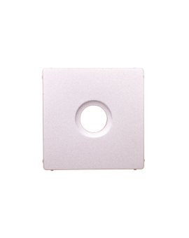 VALENA LIFE Plakietka gniazda antenowego aluminium 754762