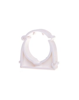 Duplikat_Uchwyt zamykany bezhalogenowy do rur gładkich UZHF 32 biały 68334 /100szt./