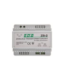 Zasilacz stabilizowany 230VAC/12VDC 12W 1A ZS-2