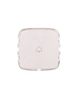 VALENA ALLURE Klawisz przezroczysty przycisku przełącznikanego no/nc z podświetleniem 755115