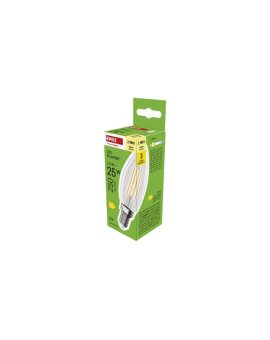 Żarówka LED Filament świeczka / E14 / 1, 8 W (25 W) / 250 lm / 250 lm / Ciepła biel ZF3D02