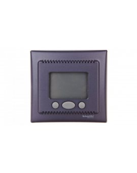 SEDNA Regulator temperatury z funkcjš komfort grafitowy SDN6000270