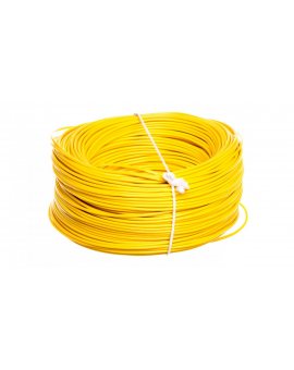 Przewód instalacyjny H05V-K (LgY) 1 żółty /100m/