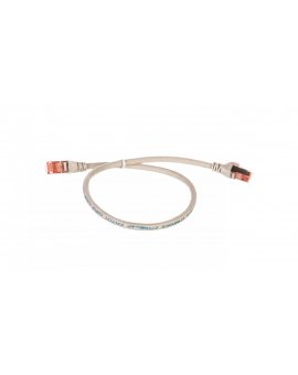 Kabel krosowy (Patch Cord) S/FTP kat.6 szary 0, 5m DK-1644-005
