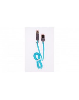 Przewód USB - microUSB / iPhone 2A 1m LIBOX LB0066N