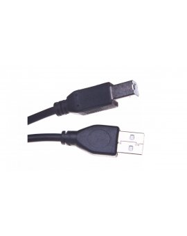Kabel USB-A (M) - USB-B (M) 2.0 + Ferryt 1,8m