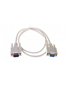Kabel transmisyjny szeregowy RS232 Sub-D9 (F) - Sub-D9 (M) 1m