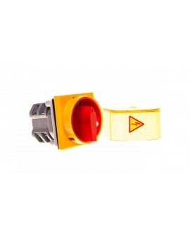 Rozłącznik z czołem żółto-czerwonym IP65 ŁK16RGP08