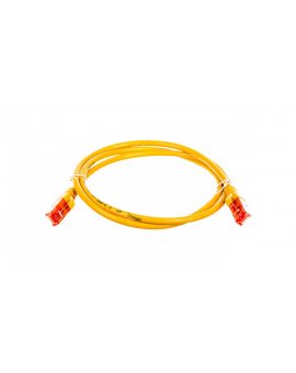 Kabel krosowy (Patch Cord) U/UTP kat.6 żółty 1m DK-1612-010/Y