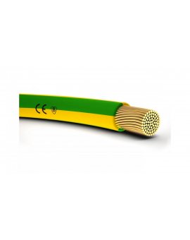 Przewód instalacyjny H05V-K 0,75 żółto-zielony 4510002 /100m/