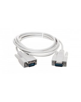 Kabel połączeniowy RS232 1:1 Typ DSUB9/DSUB9, M/M beżowy 2m AK-610107-020-E