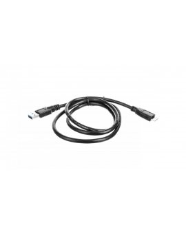 Kabel połączeniowy USB 3.0 Typ USB A/microUSB B, M/M czarny 1m AK-300116-010-S