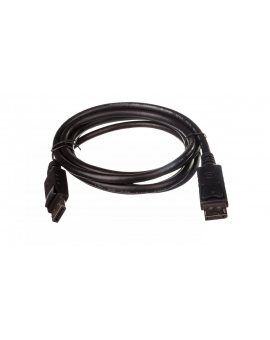 Kabel połączeniowy DisplayPort 1.2 Typ DP/DP, M/M czarny 2m AK-340100-020-S
