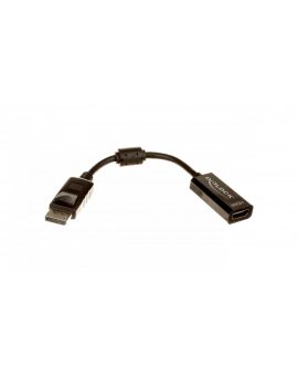 Adapter DisplayPort (M) - HDMI (F) czarny