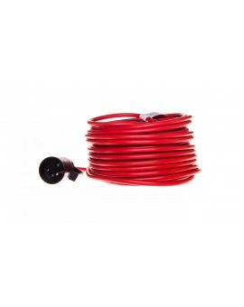 Kabel przedłużajacy (przedłużacz) 25m czerwony 1x230V H05VV-F 3G1,5 1167474