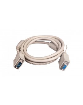 Kabel przedłużający SVGA Typ DSUB15/DSUB15, M/Ż beżowy 1,8m AK-310203-018-E