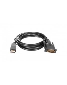 Kabel adapter DisplayPort 1.2 / DVI-D 2m czarny 51961