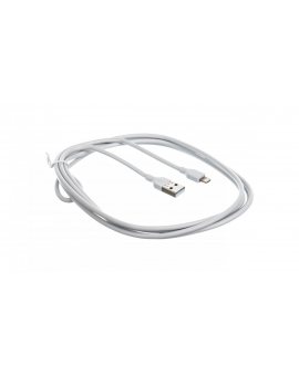 Przewód USB A - iPhone 5/6 biały MFI 2m 66-080