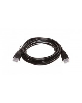 Kabel połączeniowy HDMI Highspeed 1.4 z Eth. GOLD Typ HDMI A/HDMI A, M/M czarny 3m AK-330114-030-S