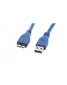 Przewód połączeniowy USB 3.0 SuperSpeed 1,8m USB - microUSB CA-US3M-10CC-0018-B