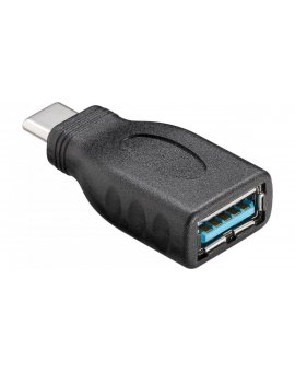 Adapter USB-C - USB-A 3.0 czarny 45395