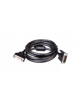 Kabel przedłużający DVI-D Dual Link Typ DVI-D(24+1)/DVI-D(24+1), M/Ż czarny 2m AK-320200-020-S