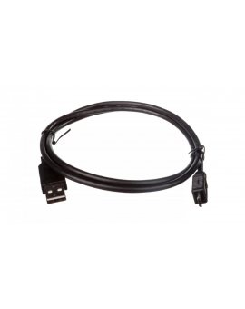 Kabel USB 1m czarny USB A/M wtyk - microUSB B/M wtyk s/USB 2.0 AK-300110-010-S