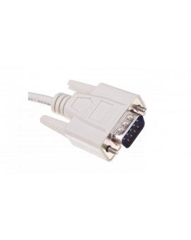Kabel transmisyjny szeregowy RS232 Sub-D9 (F) - Sub-D9 (M) 10m beżowy