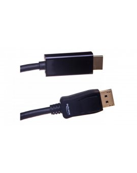 Kabel DisplayPort (M) - HDMI-A (M) 5m Gold