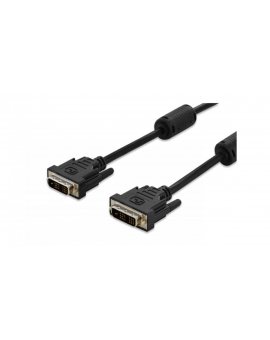 Kabel połączeniowy DVI-D Single Link Typ DVI-D(18+1)/DVI-D(18+1), M/M czarny 3m AK-320100-030-S