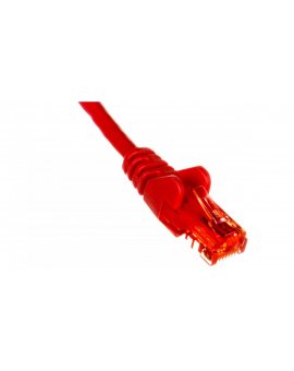 Kabel krosowy patchcord U/UTP kat.6 CCA czerwony 2m 68401