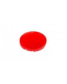 Soczewka przycisku 22mm płaska bez opisu M22-XDL-R czerwona 216442