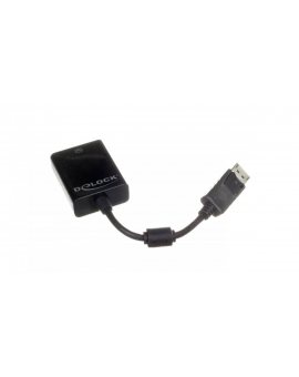 Adapter DisplayPort (M) - DVI-I(24+5) (F) DUAL LINK 20cm