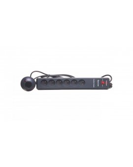 Przedłużacz EcoLine Comfort Switch 6x230V /+wyłącznik nożny/ 2m antracyt H05VV-F 3G1, 5 1159454616