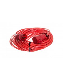 Kabel przedłużajacy (przedłużacz) Super-Solid IP44 25m CEE 400V/16A czerwony AT-N07V3V3-F 5G1,5 1168590