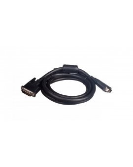 Kabel połączeniowy DVI-D Dual Link Typ DVI-D(24+1)/DVI-D(24+1), M/M czarny 2m AK-320101-020-S