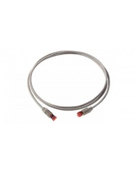 Kabel krosowy patchcord S/FTP kat.6 TM21 10m szary CE6854