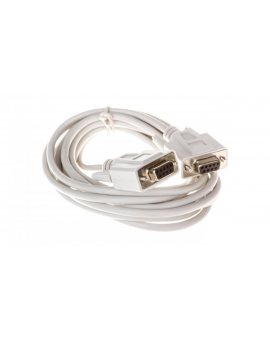 Kabel transmisyjny szeregowy RS232 Sub-D9 (F) - Sub-D9 (F) 3m