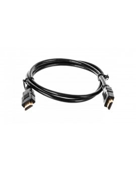 Kabel HDMI High Speed with Ethernet 1m czarny 08603