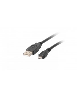 Przewód połączeniowy USB 2.0 High Speed 30cm USB - microUSB czarny CA-USBM-10CC-0003-BK