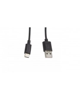 Przewód połączeniowy USB 2.0 HighSpeed 1m USB-C - USB A CA-USBO-10CC-0010-BK