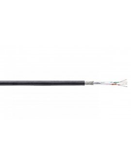 Kabel teleinformatyczny przemysłowy SF/UTP kat.5e 2x2x26AWG linka PVC BL-72002E.00500 /500m/