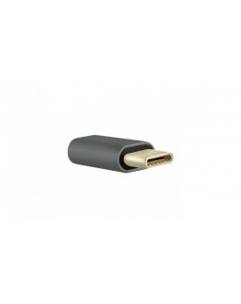 Qoltec Adapter USB 3.1 Typ C męski Micro USB 2.0 B żeński