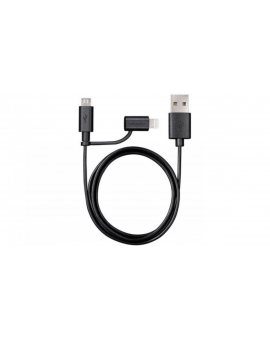 Kabel 2w1 Micro USB + Lightning 57943101401