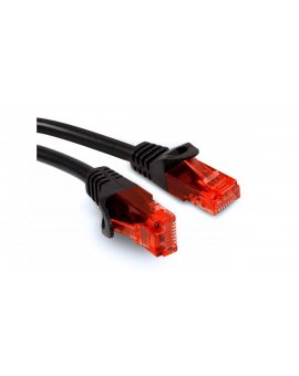 Przewód kabel patchcord UTP cat6 wtyk-wtyk 1m czarny Maclean MCTV-740 MCTV-740