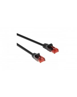 Przewód kabel patchcord UTP cat6 wtyk-wtyk 0,5m czarny Maclean MCTV-300 B MCTV-300